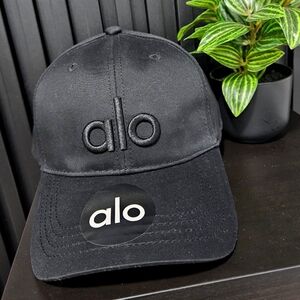 Alo Black Baseball Cap